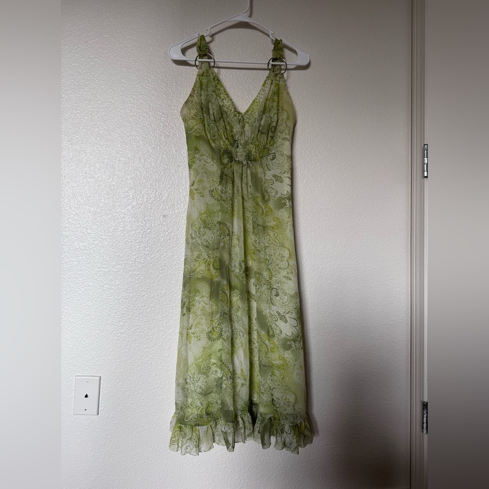 Freestyle Light Green Dress